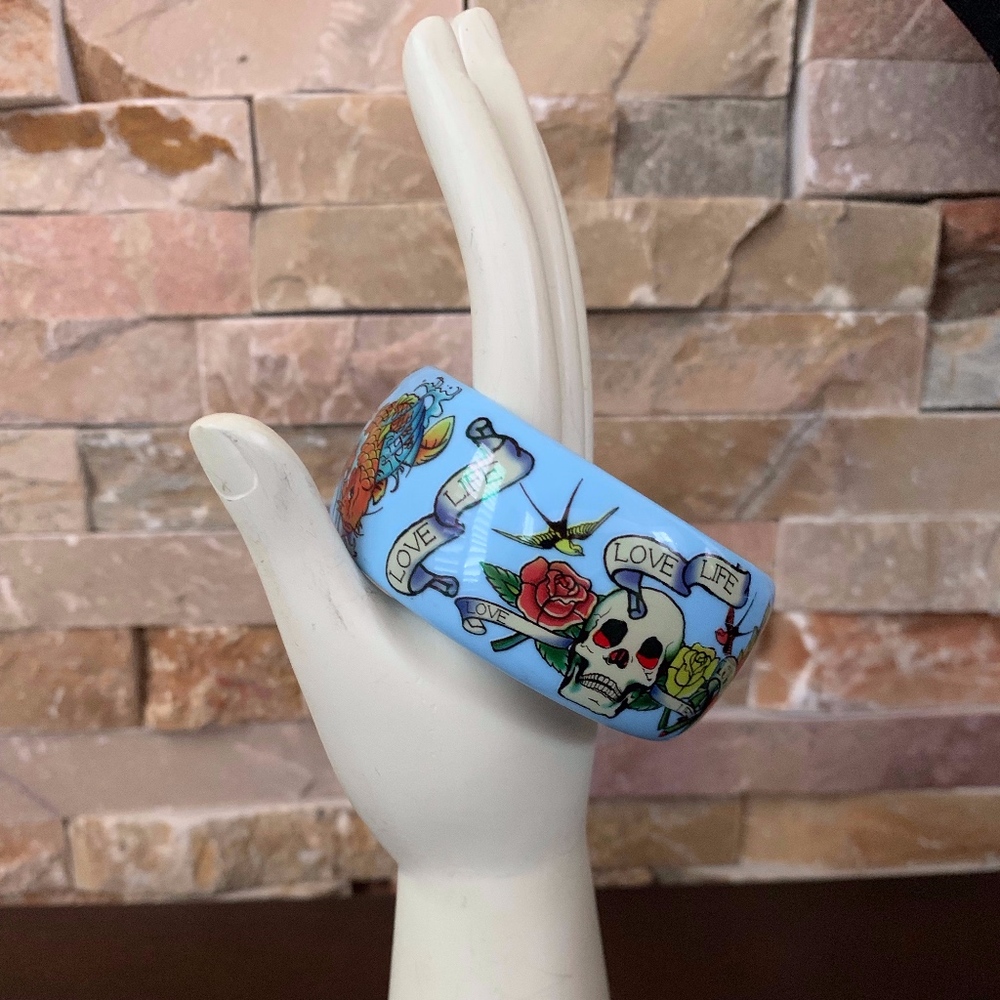 Fun Ed Hardy Bangle Bracelet